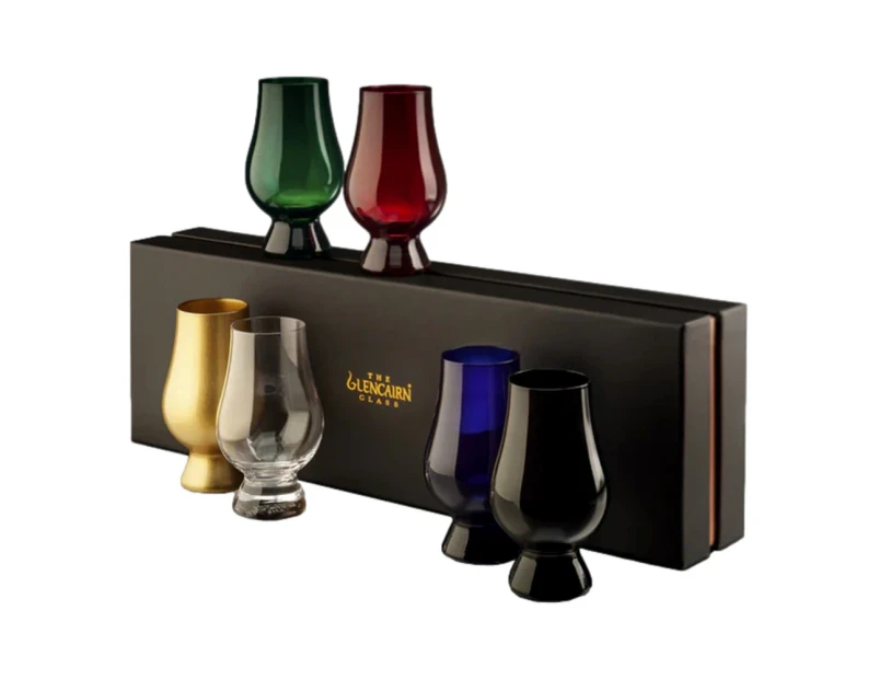 Glencairn The Colour Explosion Blind Tasting 6 Glass Set with Gift Box