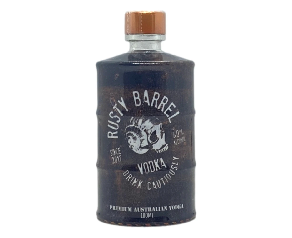 Rusty Barrel Vodka Black 100mL