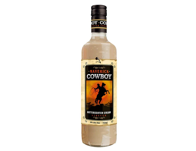 Maverick Cowboy Butterscotch Cream Liqueur 750mL