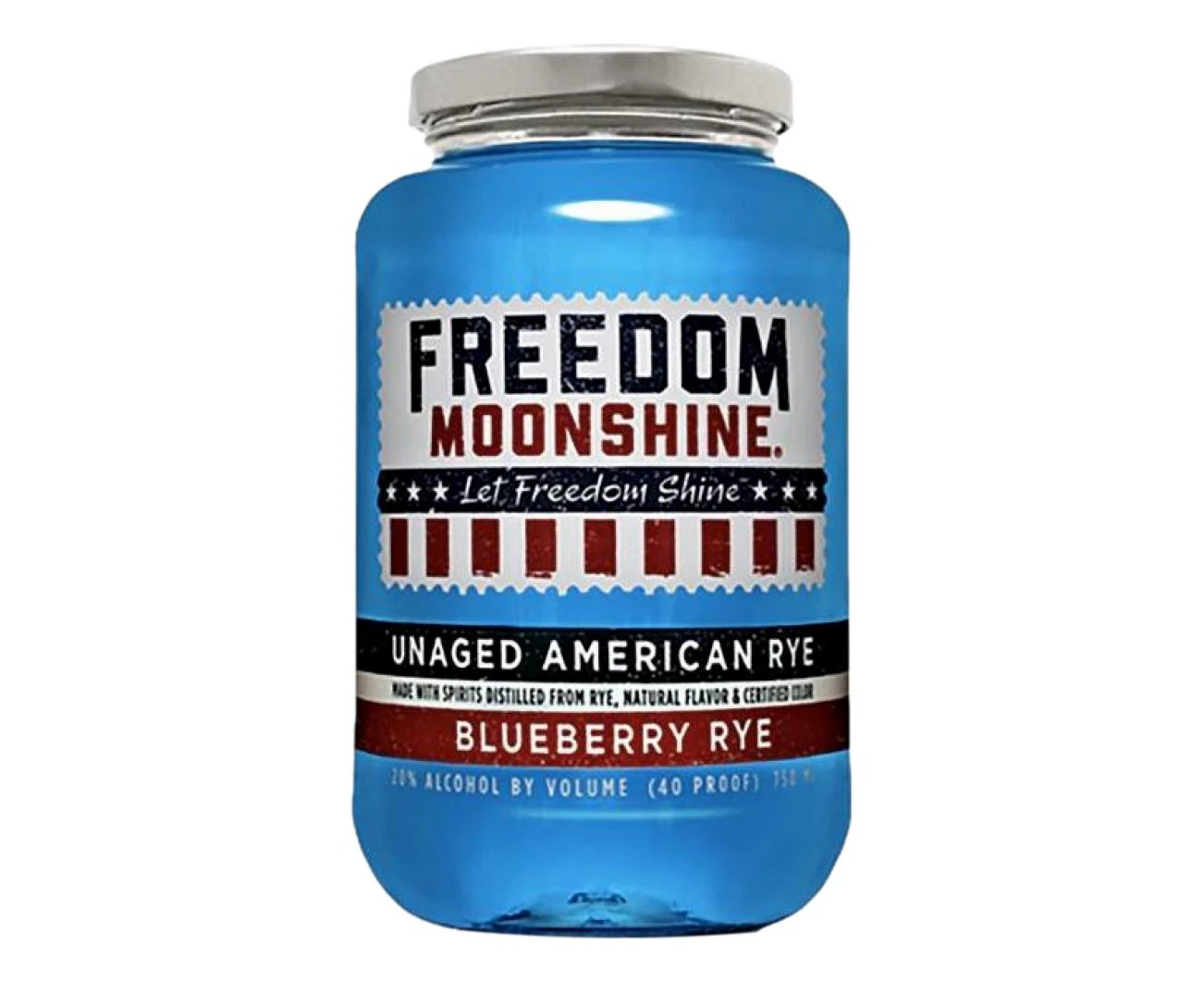 Freedom Moonshine Blueberry Rye 750mL