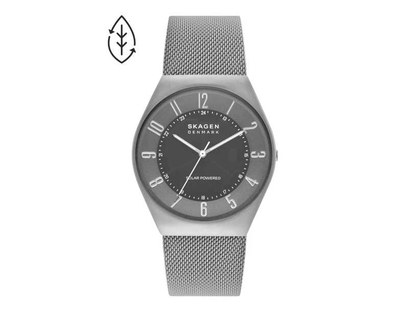 Skagen Grenen Solar Powered Charcoal Watch SKW6836