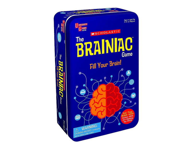 Scholastic Braniac Tin