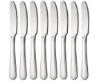Butter-knives-set Of 8 Dinner-knifes Butter-steel Flatware Table-knife