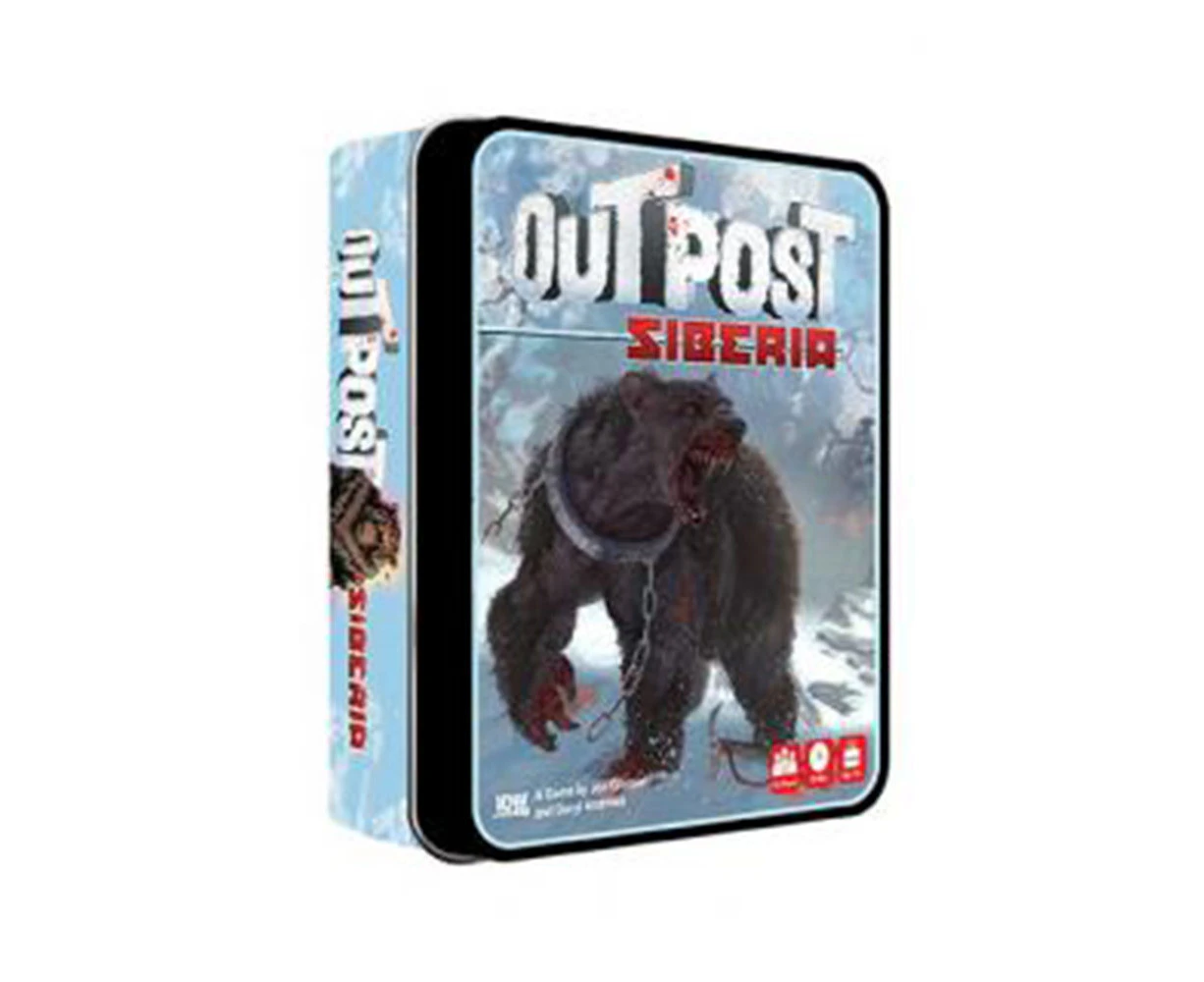 Outpost Siberia Card Game in Tin