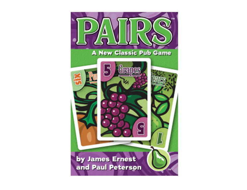 Pairs Card Game Fruit Edition