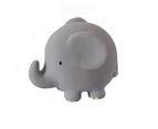 Tikiri Rubber Zoo Animal Rattle Toy - Elephant