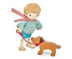 Leaf Toys Wooden Doll with Flexible Limbs - Mr. Goodwood