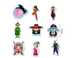 50Pcs Decals Anime Dragon Ball Printing Luggage Decoration Waterproof Cartoon Graffiti Art Stickers for Skateboard-50pcs