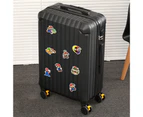 53Pcs Computer Decals Adorable Various Patterns DIY Creative Cartoon Mario-Game Luggage Stickers for Students-Mix Color