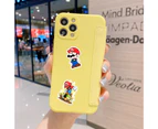 53Pcs Computer Decals Adorable Various Patterns DIY Creative Cartoon Mario-Game Luggage Stickers for Students-Mix Color