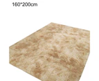 Carpet Soft Water-Absorption Thick Texture Modern Living Room Fluffy Large Crawling Mat Rugs for Home-Light Brown 160*200cm