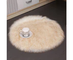 Bathroom Non-slip Mat Area Rug Living Room Floor Yoga Soft Carpet Home Decor-Black 30cm