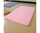Candy Color Soft Anti-Skid Carpet Flokati Shaggy Rug Living Bedroom Floor Mat-Green