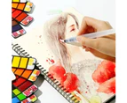 18/25/33/42 Colors Solid Pigment Brush Pen Freely Soluble Watercolor Paints-25 Colors