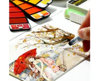 18/25/33/42 Colors Solid Pigment Brush Pen Freely Soluble Watercolor Paints-25 Colors