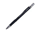 1Pc 2.0mm Black Lead Holder Drafting Drawing Study Stationery Mechanical Pencil