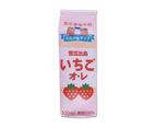 Cute Milk Box Strawberry Pen Box Pencil Pouch Students School Stationery Bag-Pink Strawberry