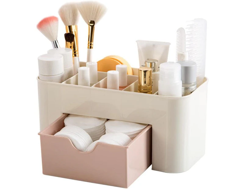 Cosmetic Makeup Desk Storage Drawer Holder Box Space Saving Storage Box Compartment