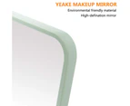 Desktop Makeup Mirror,Foldable Makeup Mirror Simple Portable Makeup Mirror Princess Mirror Square Mirror Makeup Mirror for Women