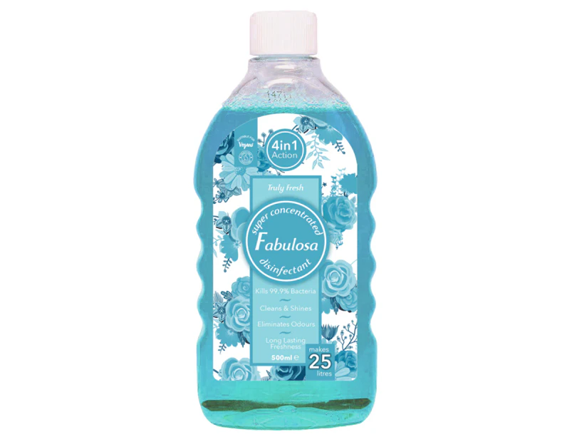 Fabulosa 4-in-1 Concentrated Disinfectant Truly Fresh 500mL