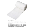 10Pcs Grease Filter Paper Thick Universal Cotton Oil-absorbing Range Hood Paper Kitchen Tools-14cm