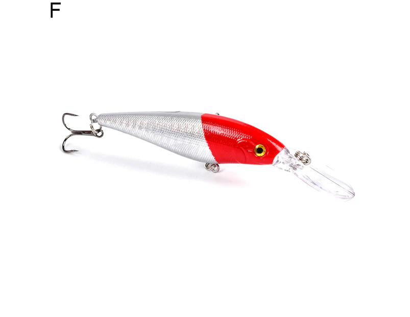 11.5cm 10.5g Artificial Hard Bait Treble Hook Fishing Lure Swimbait  Crankbait F