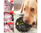 Pet Dog Toy Giggle Ball，Special Meteorite Shaped Sounding Toy Interactive Balls-Style 2