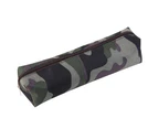 aerkesd Oxford Cloth Camouflage Pen Box Pencil Pouch Student Office School Zipper Bag-Army Green