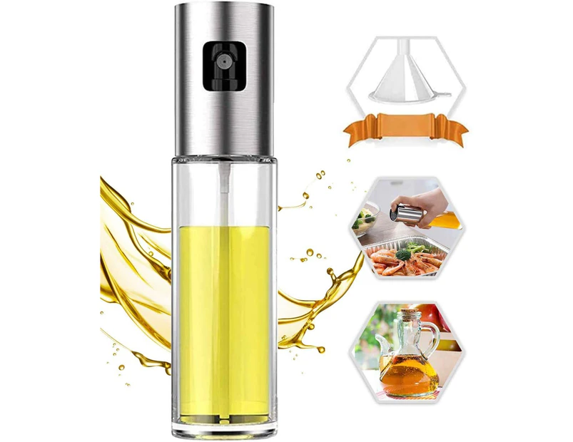 Cooking Olive Oil Sprayer,Refillable Vinegar Filling Machine Glass Bottle With Measurements For Salad/Bbq/Kitchen Grill/Roast