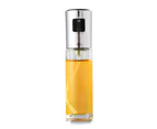 Spray Bottle Glass Reusable - Oil Dispenser Spray Bottle for Kitchen - Vinegar Water Juice Oil Spritzer -SLIVER