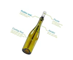 Wine Chiller, 3-in-1 Stainless Steel Wine Bottle Cooler Stick - Rapid Iceless Wine Chilling Rod with Aerator and Pourer