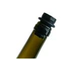 Wine Saver Vacuum Pump with Vacuum Bottle Stoppers - Preserver Keeps Wine Fresh - Reusable Wine Sealer - Preserver Bottle Plug - black 2 Stoppers
