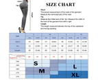 Women's Stretchy Booty Lifting Workout Leggings Seamless High Waisted Butt Yoga Pants Slimming Tights Yellow