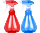 2pcs Spray Bottles, Plastic Empty Sprayer, Refillable Pump Mister, Empty Spray Bottle, Water Sprayer for Garden