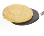 Silicone Turner Spatula - Pancake Spatula (Round Spatula)Silicone Flexible Pancake Turner,Black