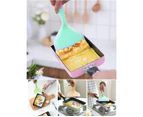 Silicone Spatula, Durable Heat-resistant Non-Stick Omelette Spatula, Wide Soft Tamagoyaki Turner for Eggs Crepes Brownies Fish Pancake Pizza