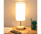 Bedside Lamp with USB Port - Touch Control Table