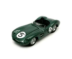 Shelby Licensed 1:64 Scale Aston Martin DBR1 #5 Diecast Model Car Green