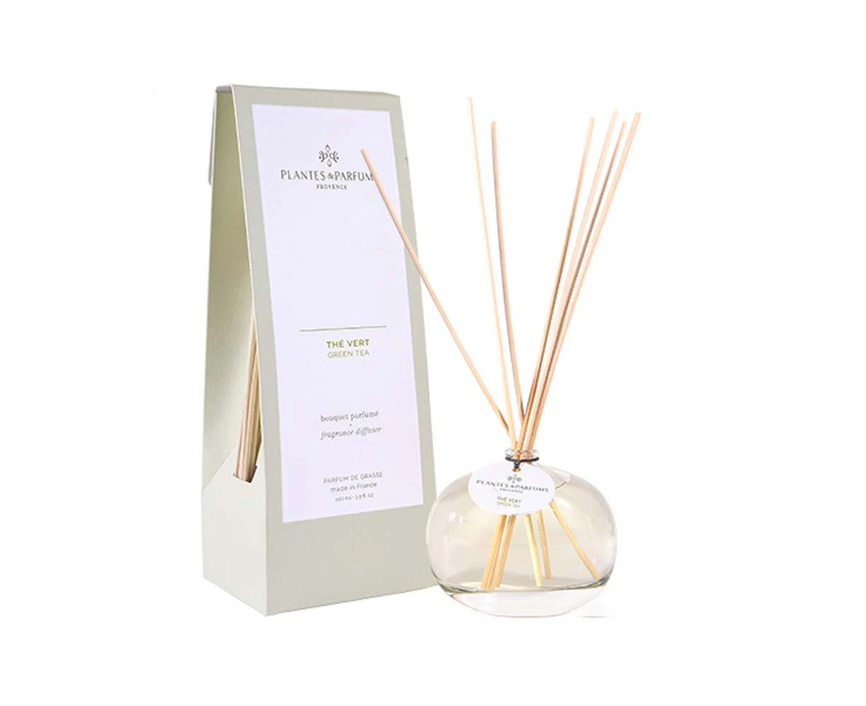 Plantes & Parfums 100ml Fragrance Diffuser - Green Tea