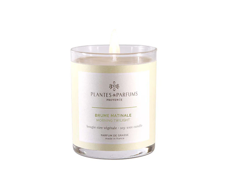 Plantes & Parfums 180g Perfumed Hand Poured Candle - Morning Twilight