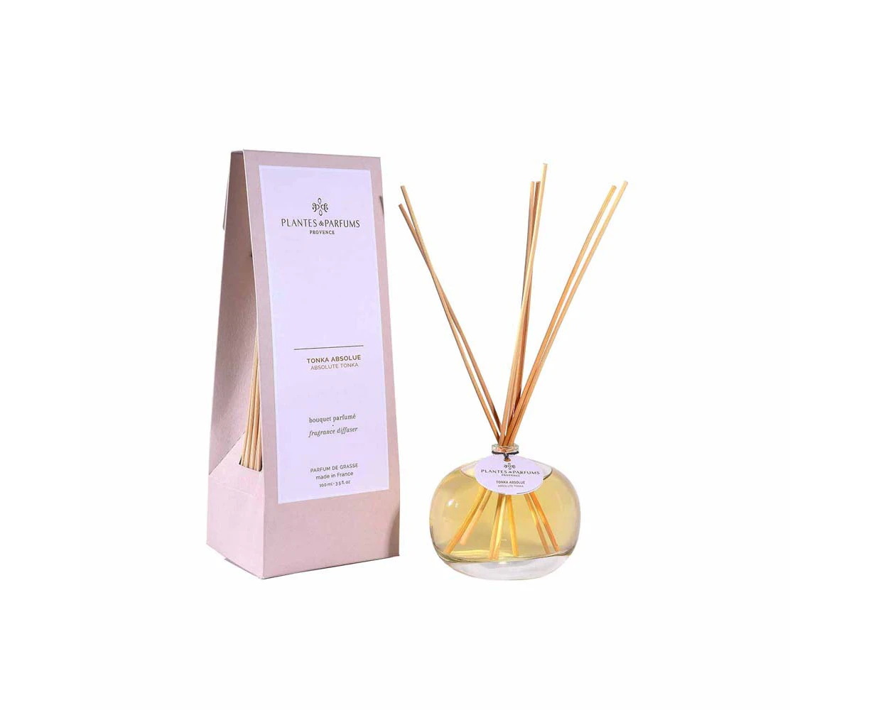 Plantes & Parfums 100ml Fragrance Diffuser - Absolute Tonka