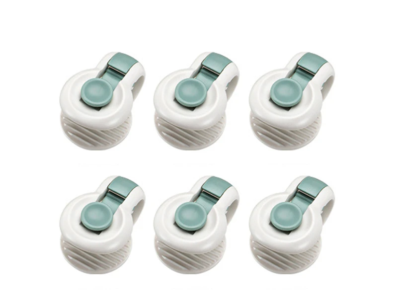 6 Pcs Quilt Clips Safety Needle-Free Comforter Fasteners Anti-slip Household Duvet Cover Clips for Fixing Quilt Covers Sheets Socks Curtains