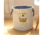Laundry Storage Basket Bin Organizer Kids Books Toys Dirty Clothes Container-1