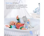 Baby Monitor Holder, Universal Camera Bracket Adjustable Flexible Camera Stand for Nursery Baby Monitor Bracket (Blue)