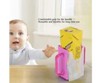 Baby Milk Holder Adjustable Leak-Proof Plastic Universal Cup Holder for Juice Bags