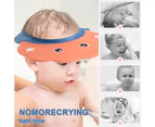 Baby Shower Cap for Kids Bath Visor Toddler Shower Cap Multi-Purpose Bathing Cap for Protect Infants Toddler Eyes Ears