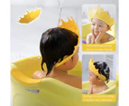 Shower cap children baby adjustable shampoo protection shampoo bath bath protection soft cap hat hat waterproof cap more than 6 months