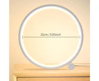 Led Bedside Lamp Dimmable Touch Table Lamp Modern Circular