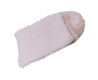 aerkesd 1 Pair Floor Socks Super Soft Ultra-thick Cotton Middle Tube Fluffy Autumn Winter Floor Socks for Home-Light Pink - Light Pink