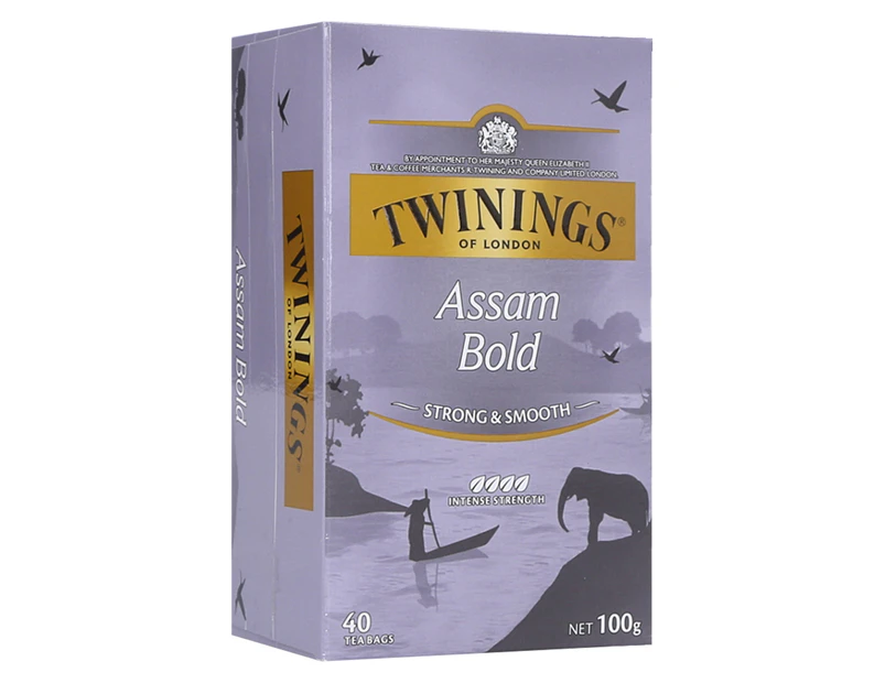 Twinings Assam Bold Black Tea Bags Tea 80 Pack | Woolworths